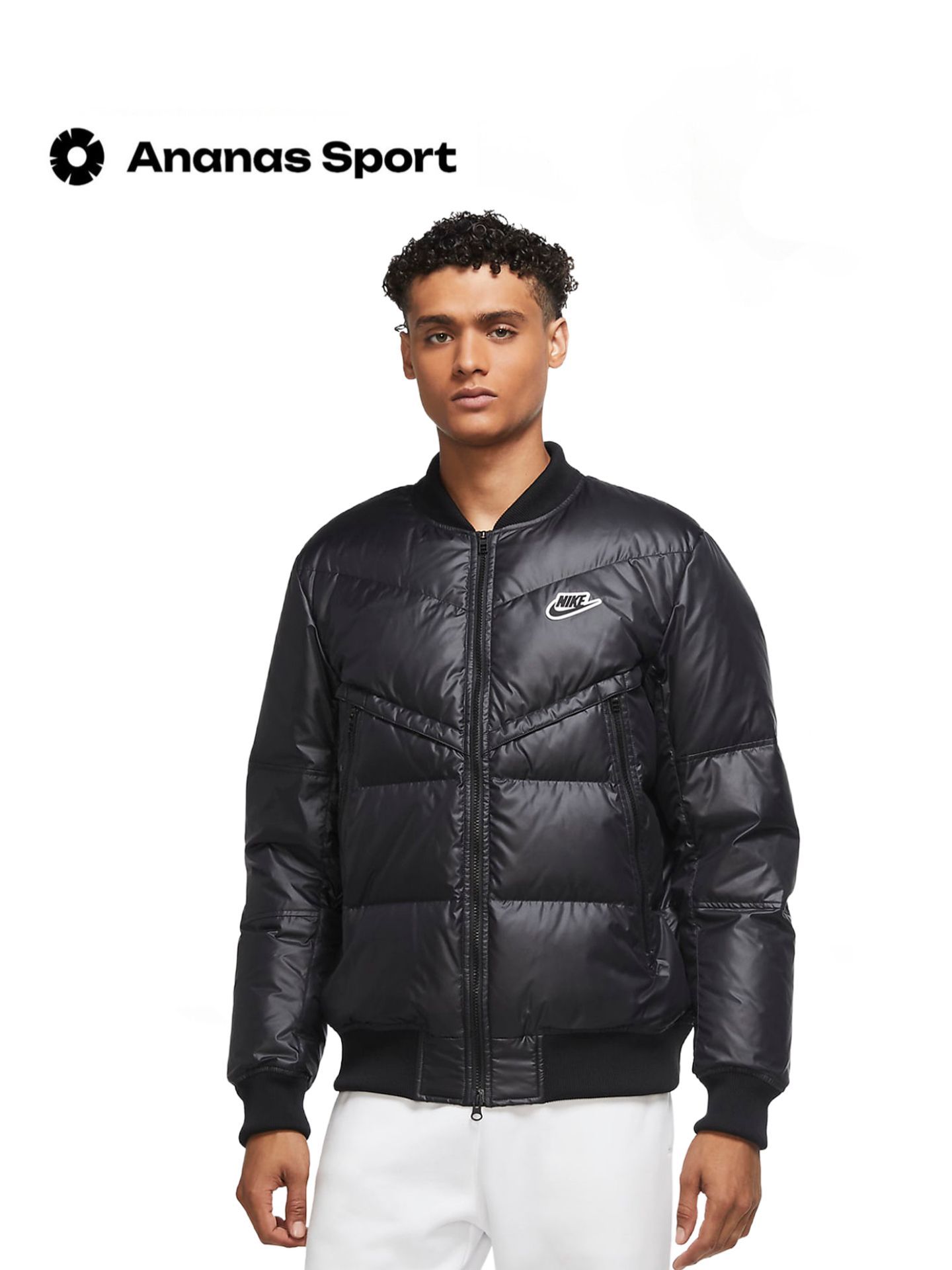 

Куртка мужская Nike DJ0430-010 черная S, Черный, DJ0430-010