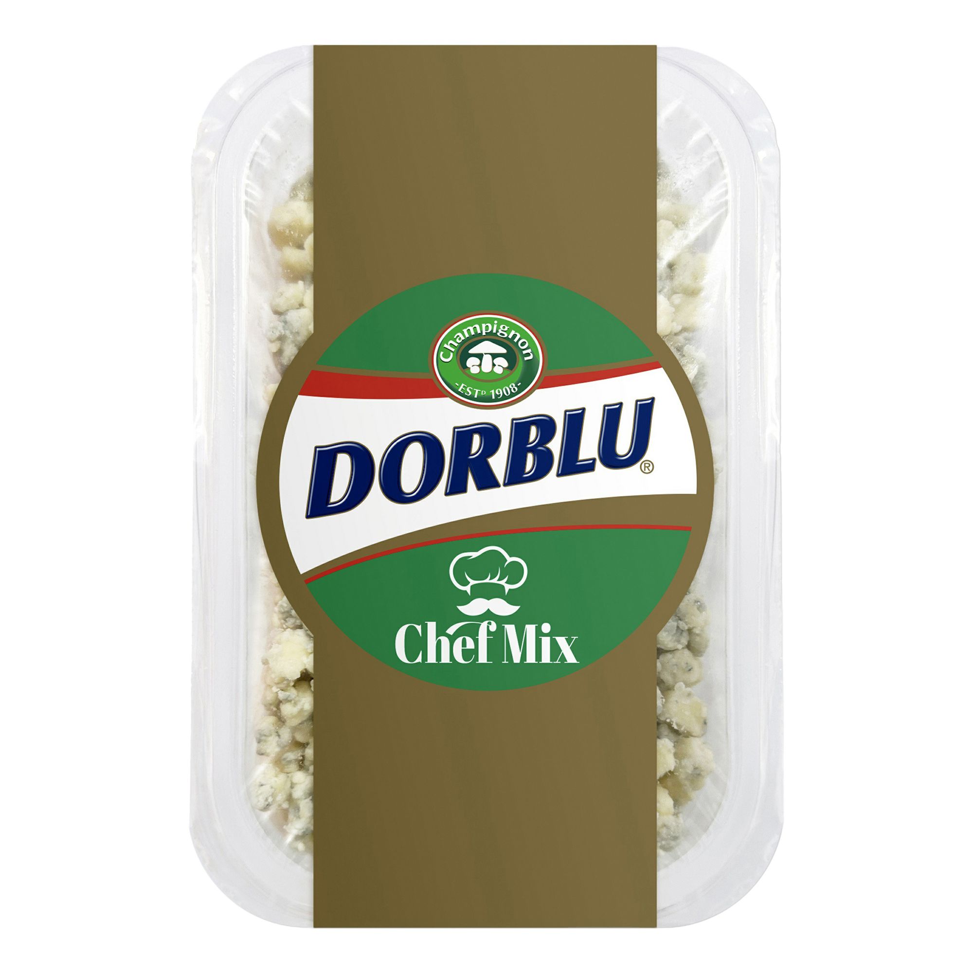 Сыр мягкий Dorblu Шеф микс Дор Блю с голубой плесенью 56% 100 г