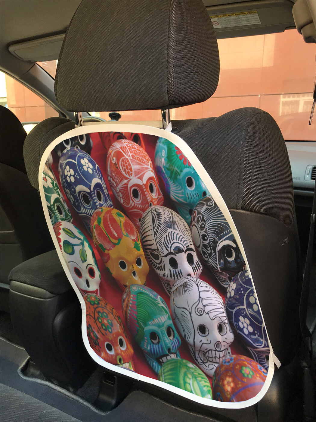 

Накидка на спинку сиденья JoyArty Черепа в узорах, 45х62, Черепа в узорах