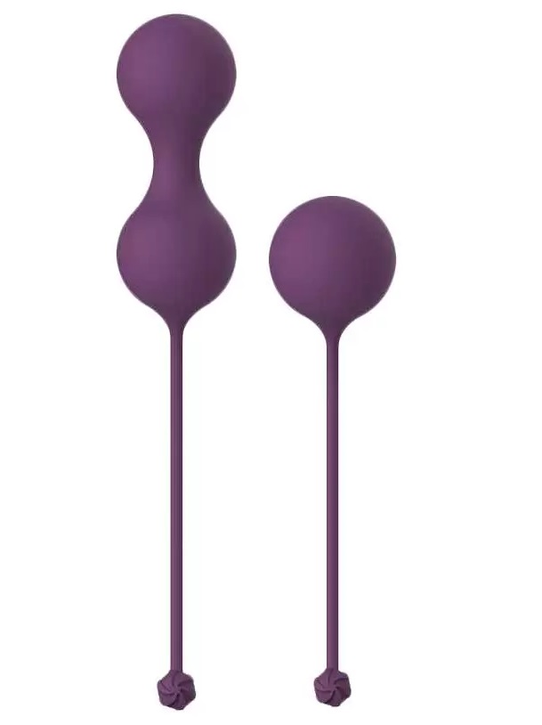 Набор фиолетовых вагинальных шариков Love Story Carmen Lola toys фиолетовый