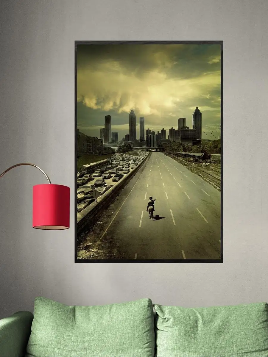 

Постер в рамке, GoodKids, Ходячие мертвецы, 60x90 см, art03-rpms296
