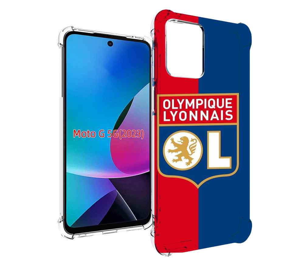 

Чехол MyPads фк лион эмблема для MOTO G 5G 2023, Tocco
