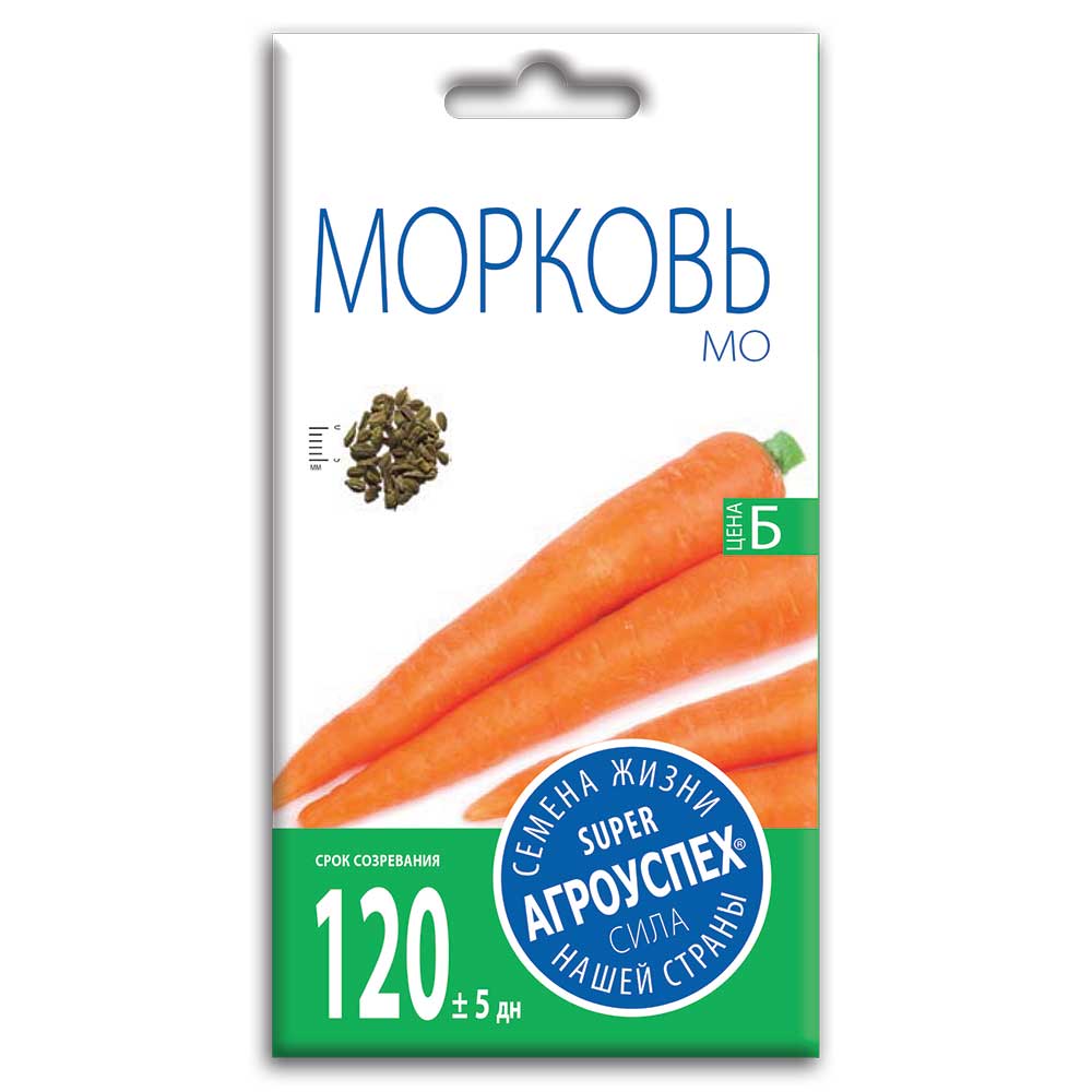 

Морковь Мо, семена Агроуспех 2г
