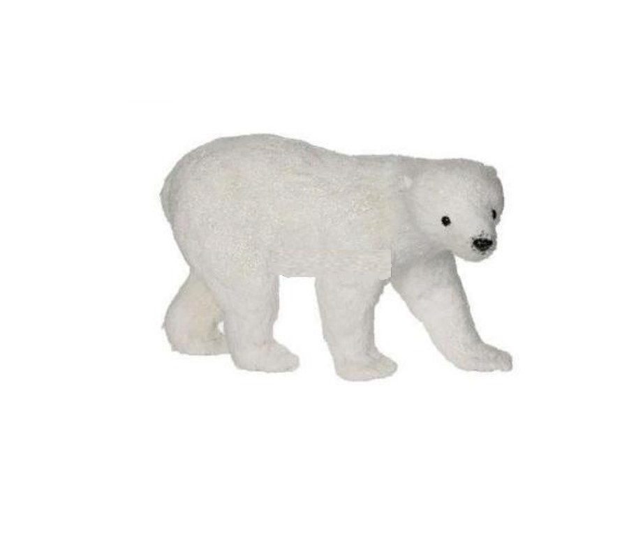 фото Фигурка новогодняя snow полярный медведь opi239158