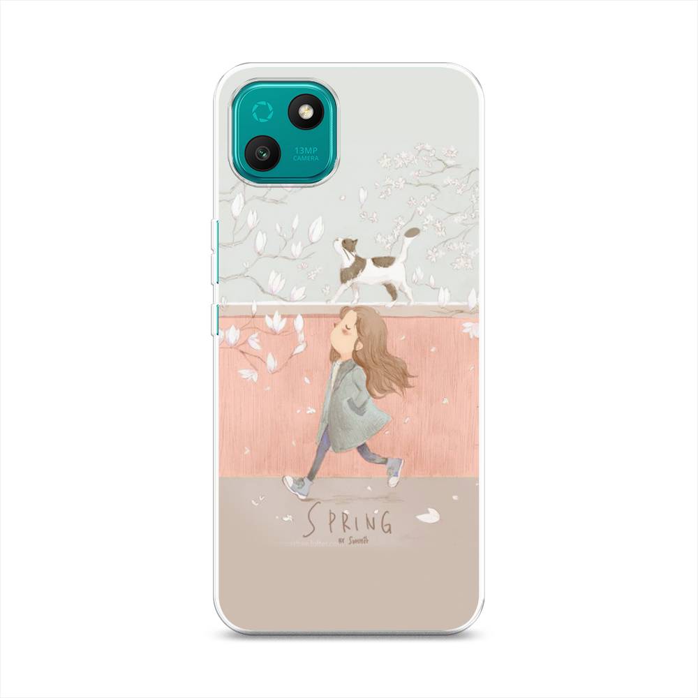 

Чехол Awog на Wiko T10 "Девочка-весна"
