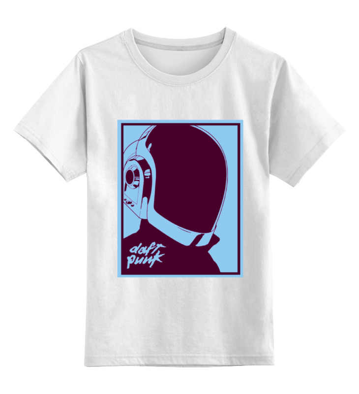 

Футболка детская Printio Daft punk цв. белый р. 152, Daft punk