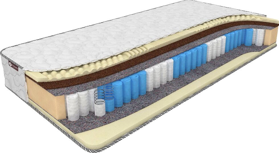 

Матрас Sonary Kolo 220х180 серии Zone, Бежевый;белый;серый;серебристый, Kolo