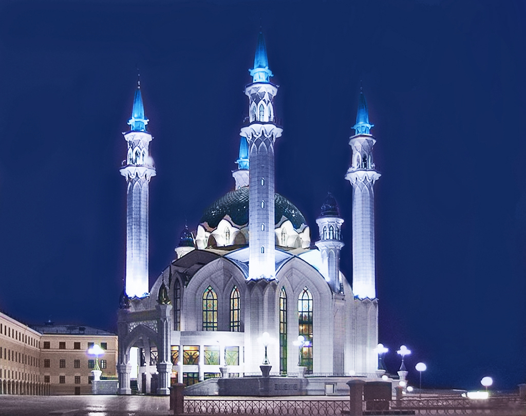 фото Алмазная мозаика гранни «мечеть кул шариф» полная выкладка, 38х48 см, квадратные стразы