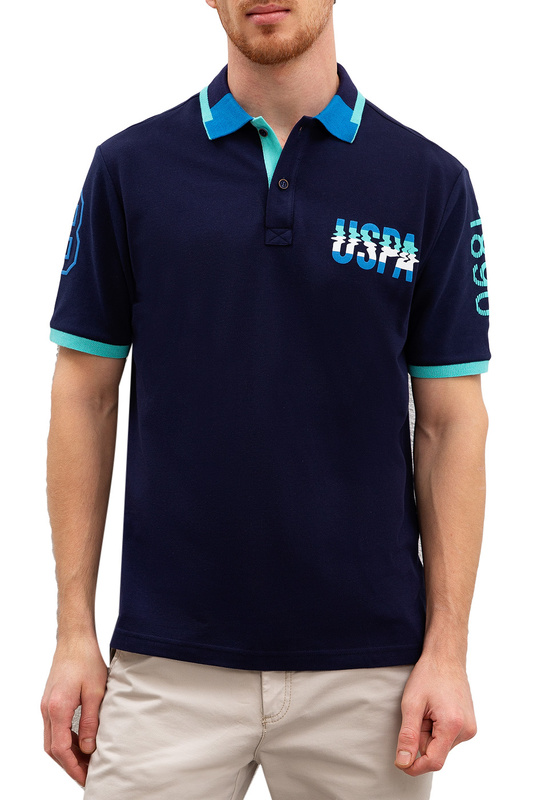 

Футболка-поло мужская G081SZ0110T-MORTERS U.S. POLO Assn. синяя XS, G081SZ0110T-MORTERS