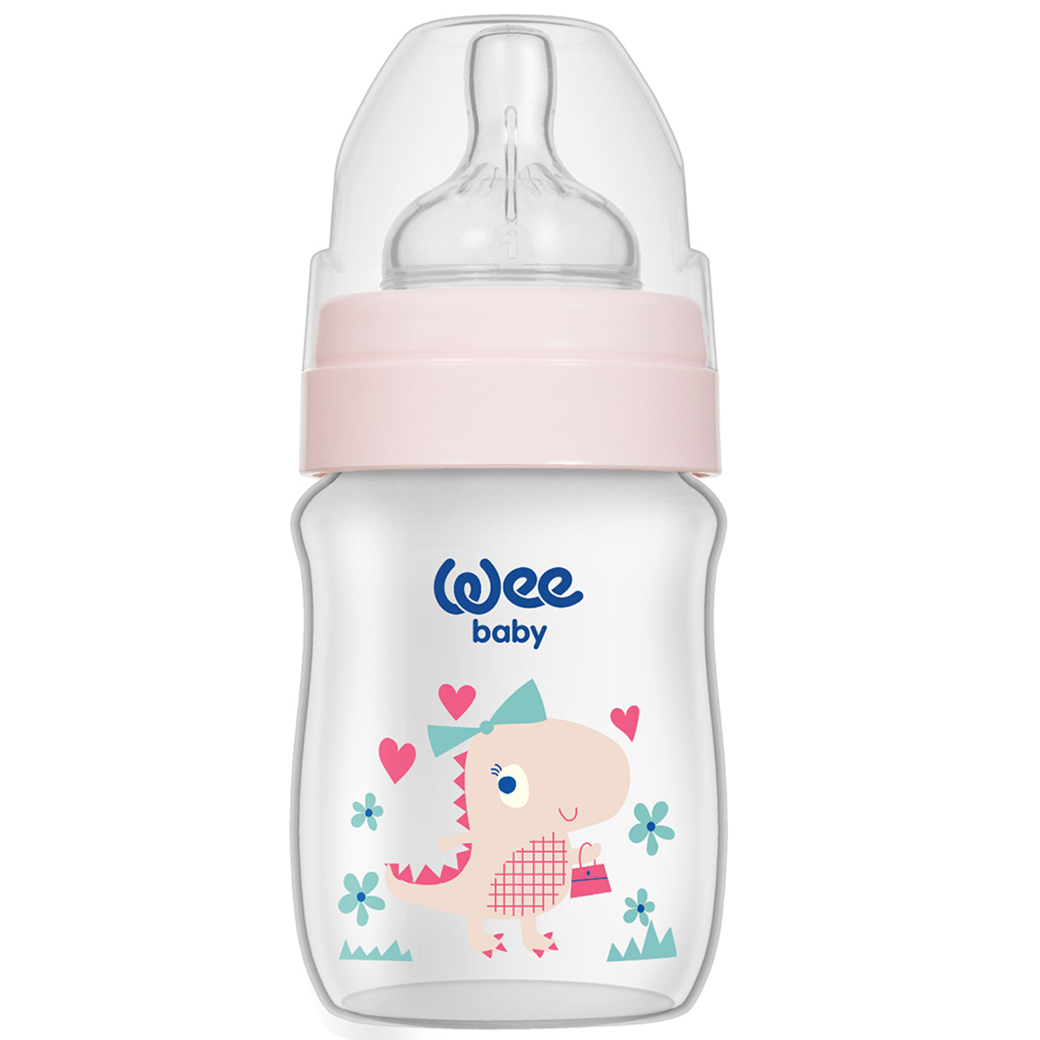 

Бутылочка WeeBaby Plus. Classic, с рождения, 150 мл