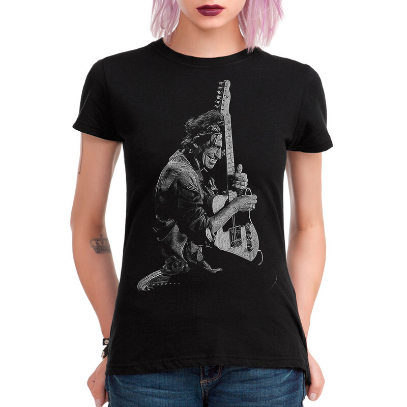 

Футболка женская DS Apparel Кит Ричардс 989453-1 черная M, Черный, Кит Ричардс 989453-1