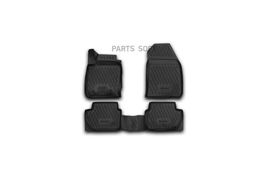 

Коврики 3D в салон FORD Ecosport, 2014 - 2018, 2018 -, 4 шт. (полиуретан) / Форд Экоспорт