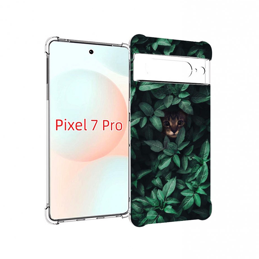 

Чехол Mypads Котенок В Листьях Для Google Pixel 7 Pro, Прозрачный, Tocco