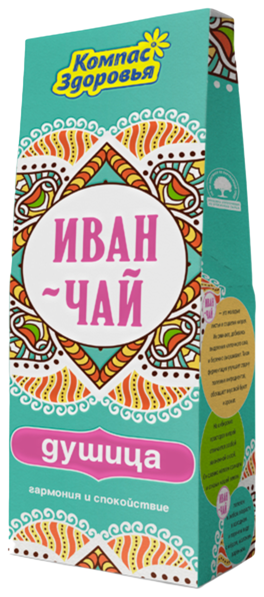 фото Чайный напиток с кипреем иван-чай с душицей 60 г компас здоровья