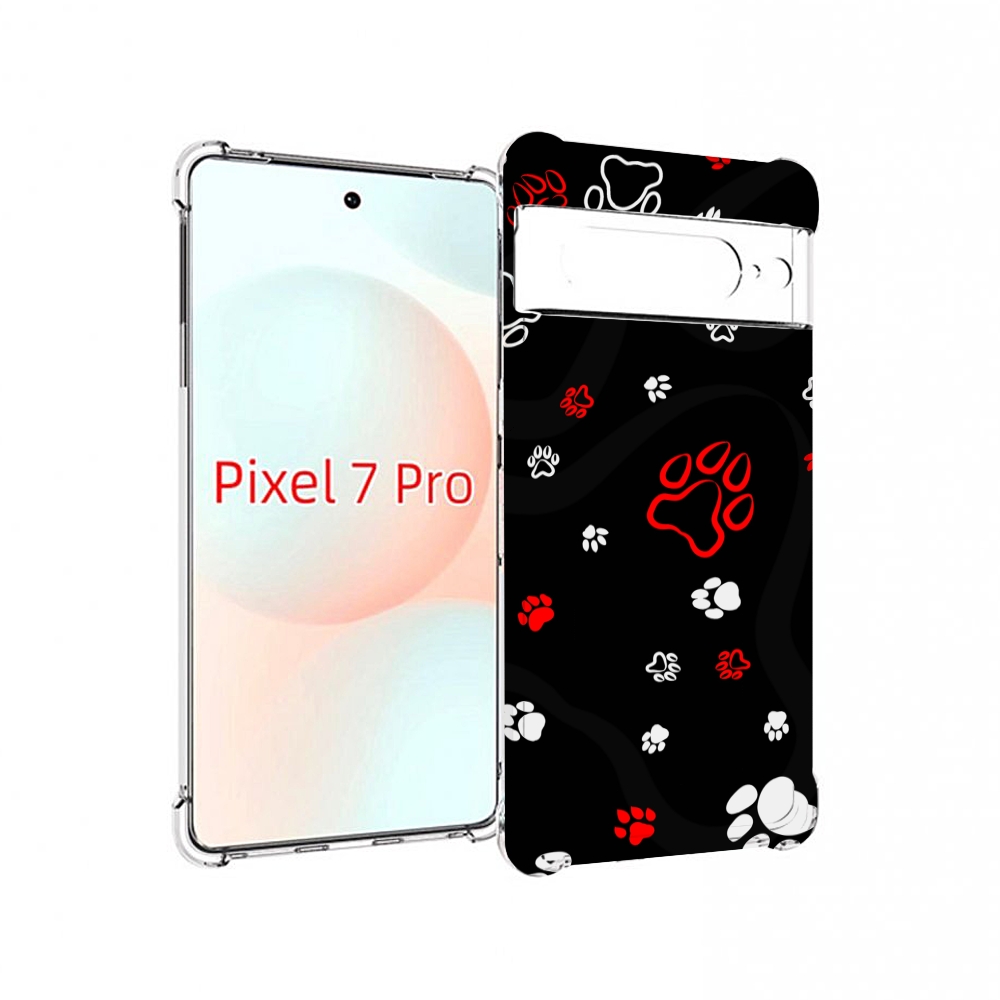 

Чехол Mypads Кошачьи-Лапки Для Google Pixel 7 Pro, Прозрачный, Tocco