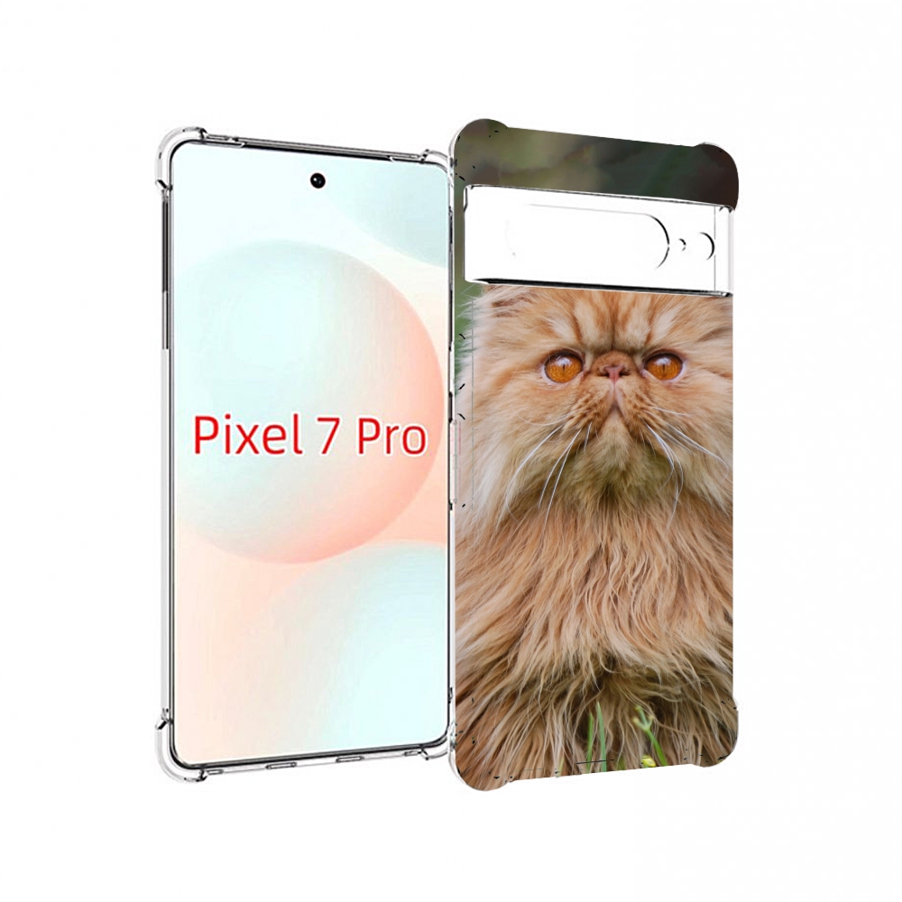 

Чехол Mypads Кошка Персидская Для Google Pixel 7 Pro, Прозрачный, Tocco