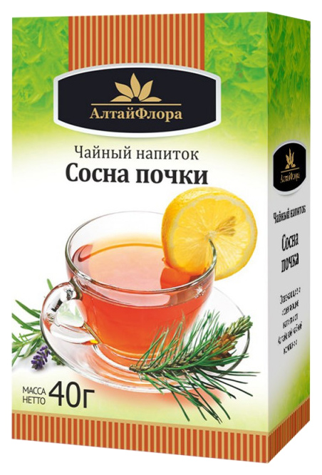 

Чайный напиток Сосна почка 40 г АлтайФлора, Сосна почки