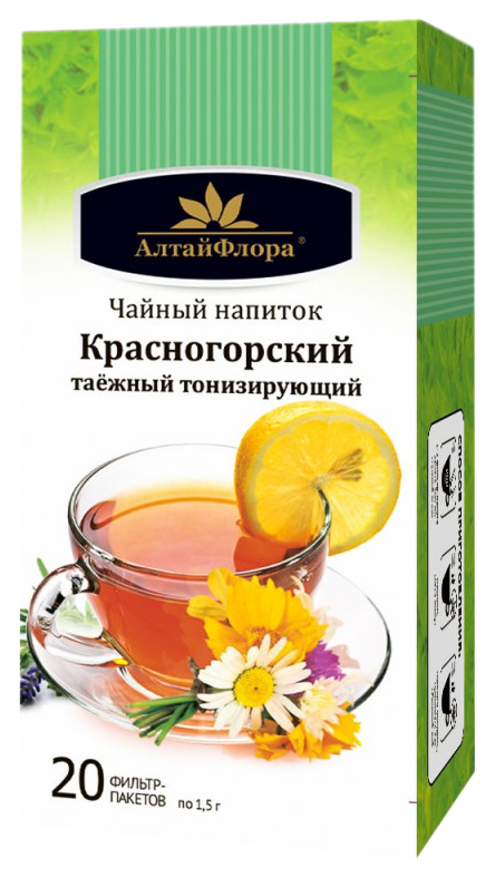 

Чайный напиток Таежный 20 ф п * 1,5 г АлтайФлора, Таежный