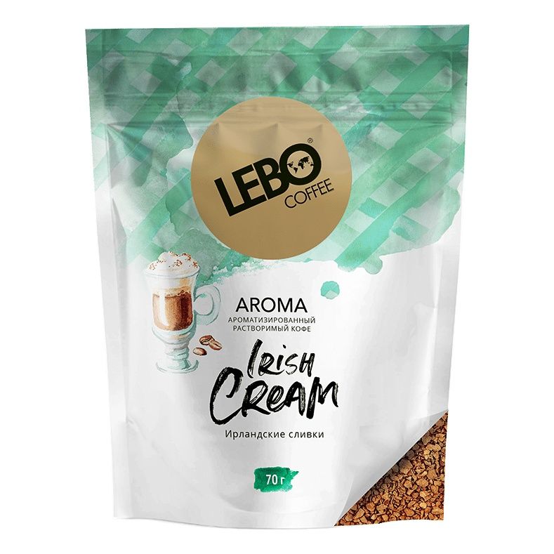 Кофе Lebo Aroma Irish Cream растворимый 70 г 220₽