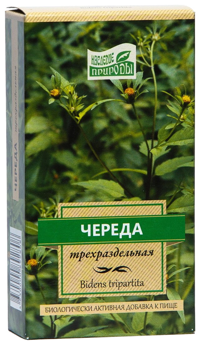 Череда трехраздельная 50 г Добавка к пище Наследие природы