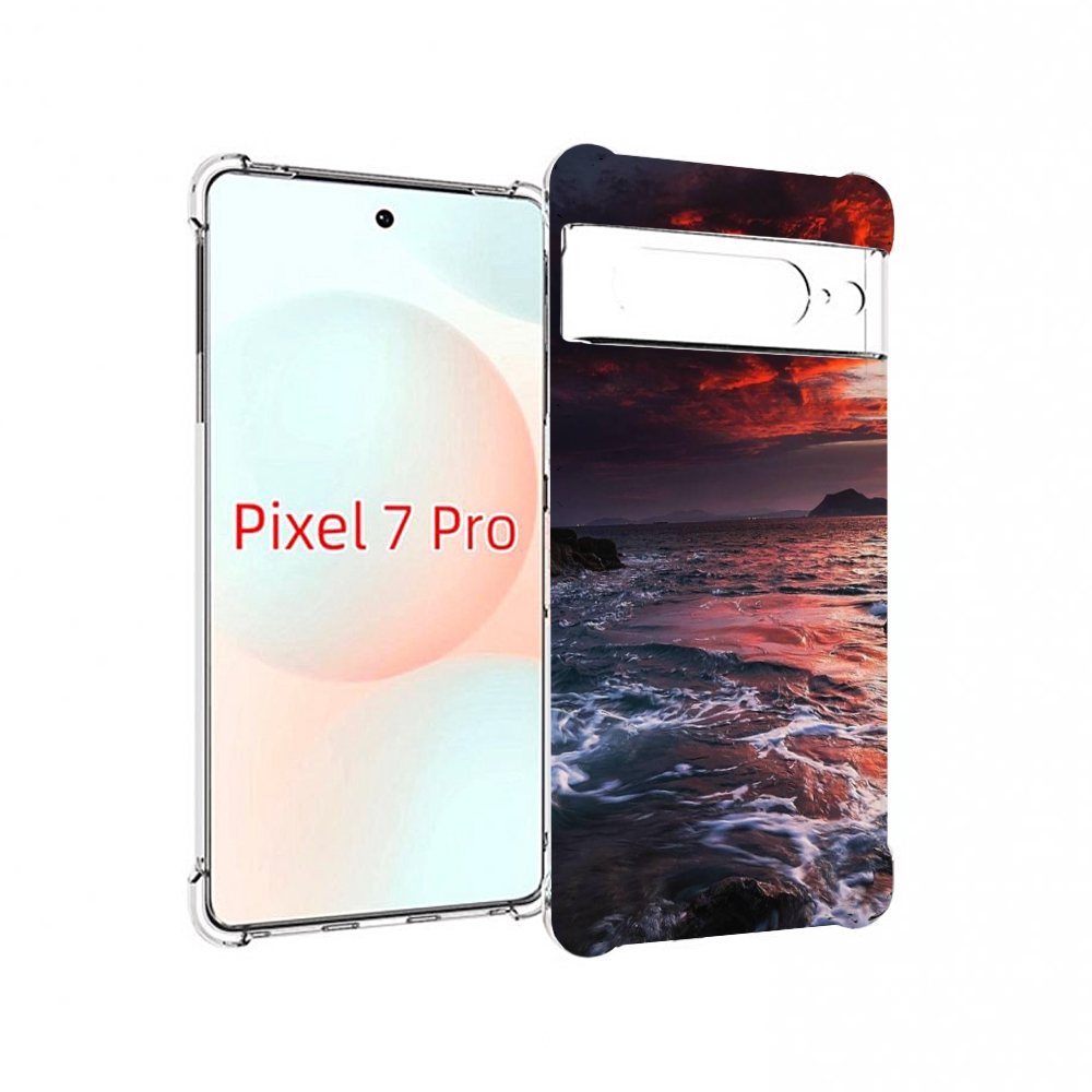 

Чехол Mypads Красивый Залив Для Google Pixel 7 Pro, Прозрачный, Tocco