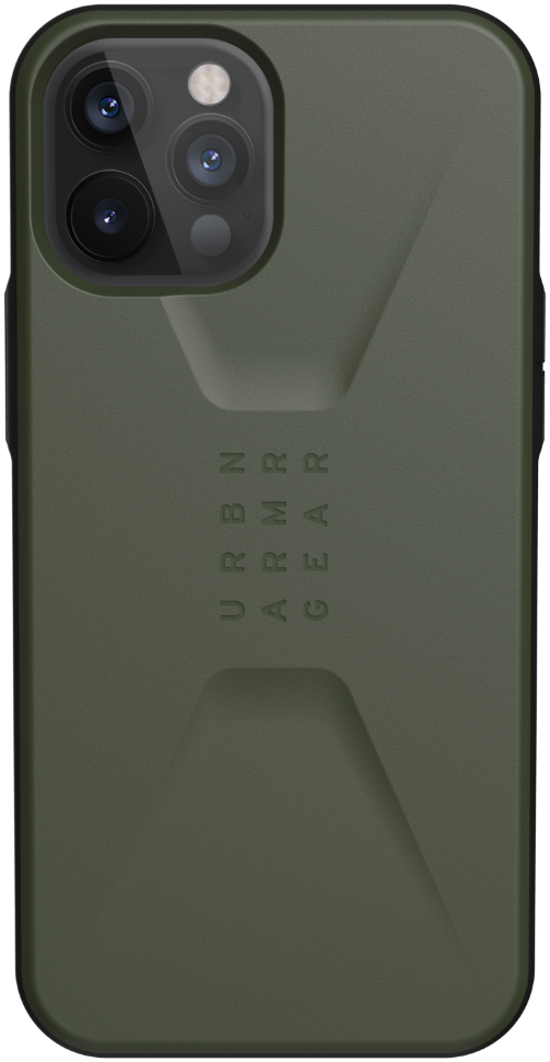 фото Чехол urban armor gear civilian series для iphone 12 pro max оливковый uag