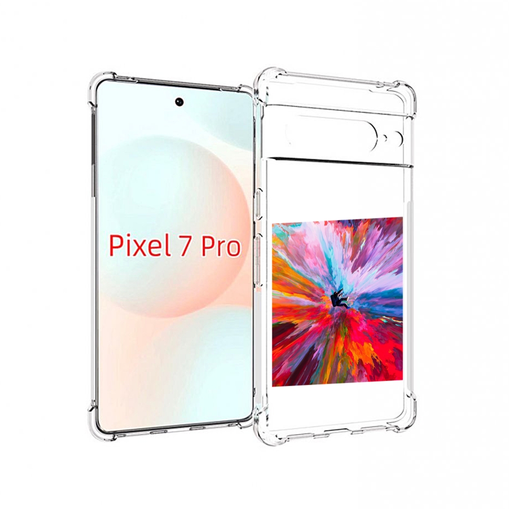 

Чехол Mypads Красочный Астранавт Для Google Pixel 7 Pro, Прозрачный, Tocco