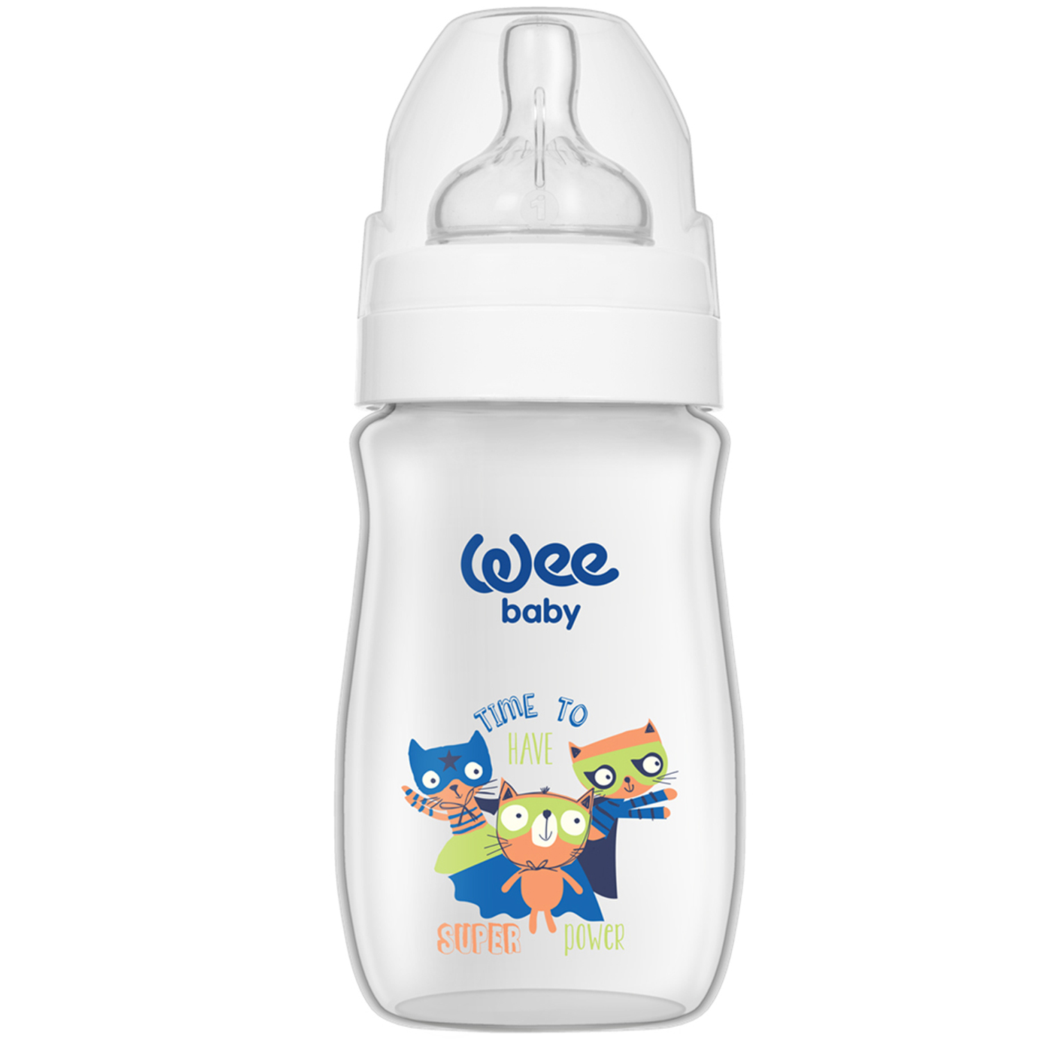 фото Бутылочка weebaby plus classic, с рождения, 250 мл