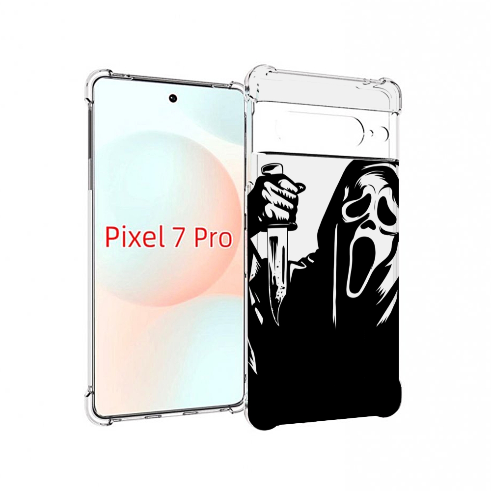 

Чехол Mypads Крик-С-Ножом Для Google Pixel 7 Pro, Прозрачный, Tocco