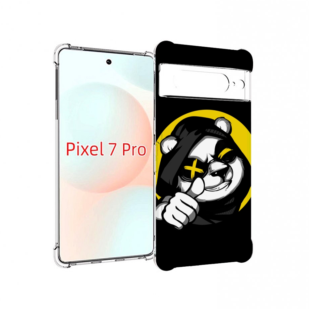 

Чехол Mypads Крутая Пандочка Ок Для Google Pixel 7 Pro, Прозрачный, Tocco