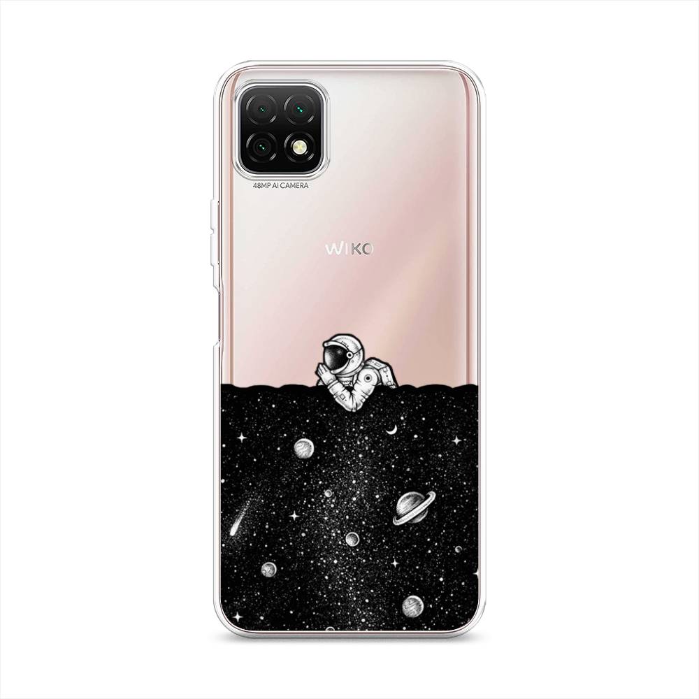 

Чехол Awog на Wiko T3 "Космический сон", Белый;прозрачный;черный