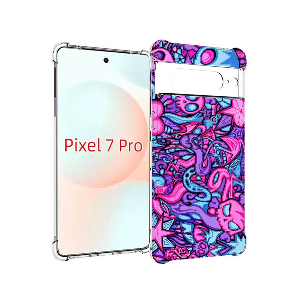 

Чехол Mypads Крутой-Паттерн Для Google Pixel 7 Pro, Прозрачный, Tocco