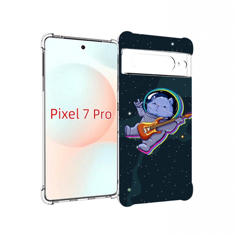 

Чехол Mypads Крутой-Хомяк-В-Космосе Для Google Pixel 7 Pro, Прозрачный, Tocco