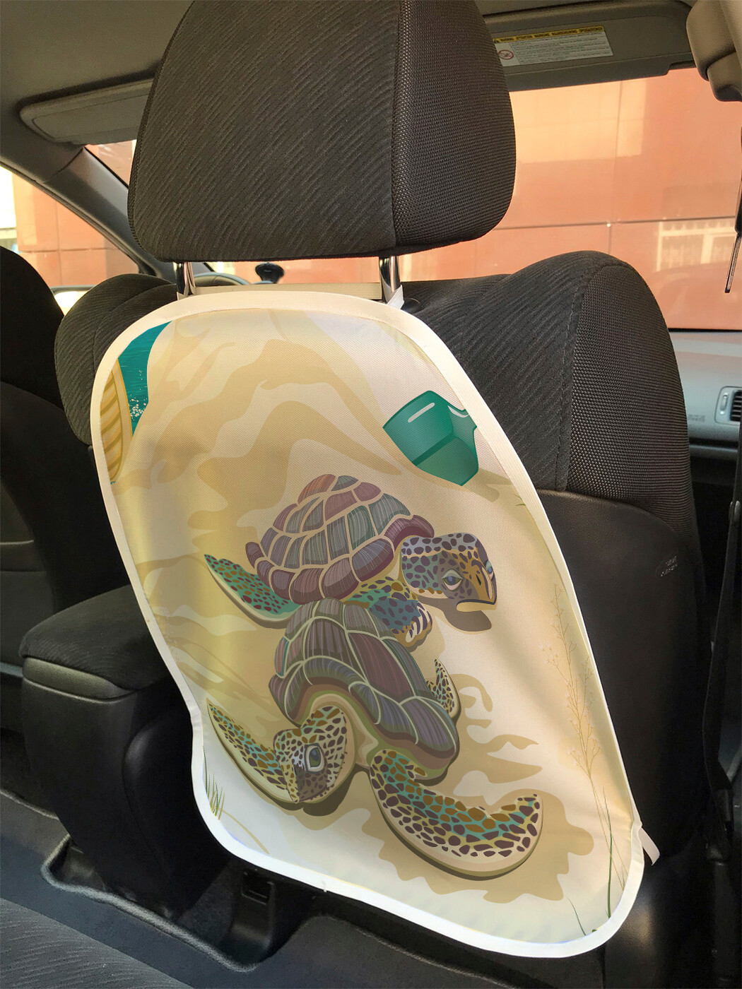 

Накидка на спинку сиденья JoyArty Черепахи на песке, 45х62, Черепахи на песке