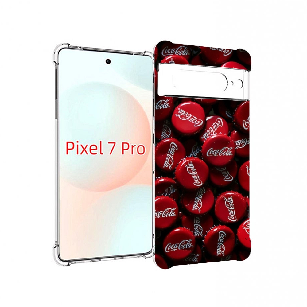 

Чехол Mypads Крышки От Кокаколы Для Google Pixel 7 Pro, Прозрачный, Tocco