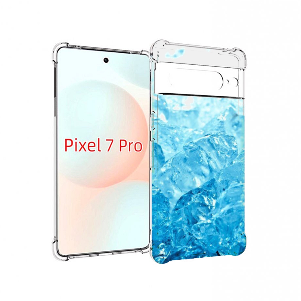 

Чехол Mypads Кусочки-Льда Для Google Pixel 7 Pro, Прозрачный, Tocco