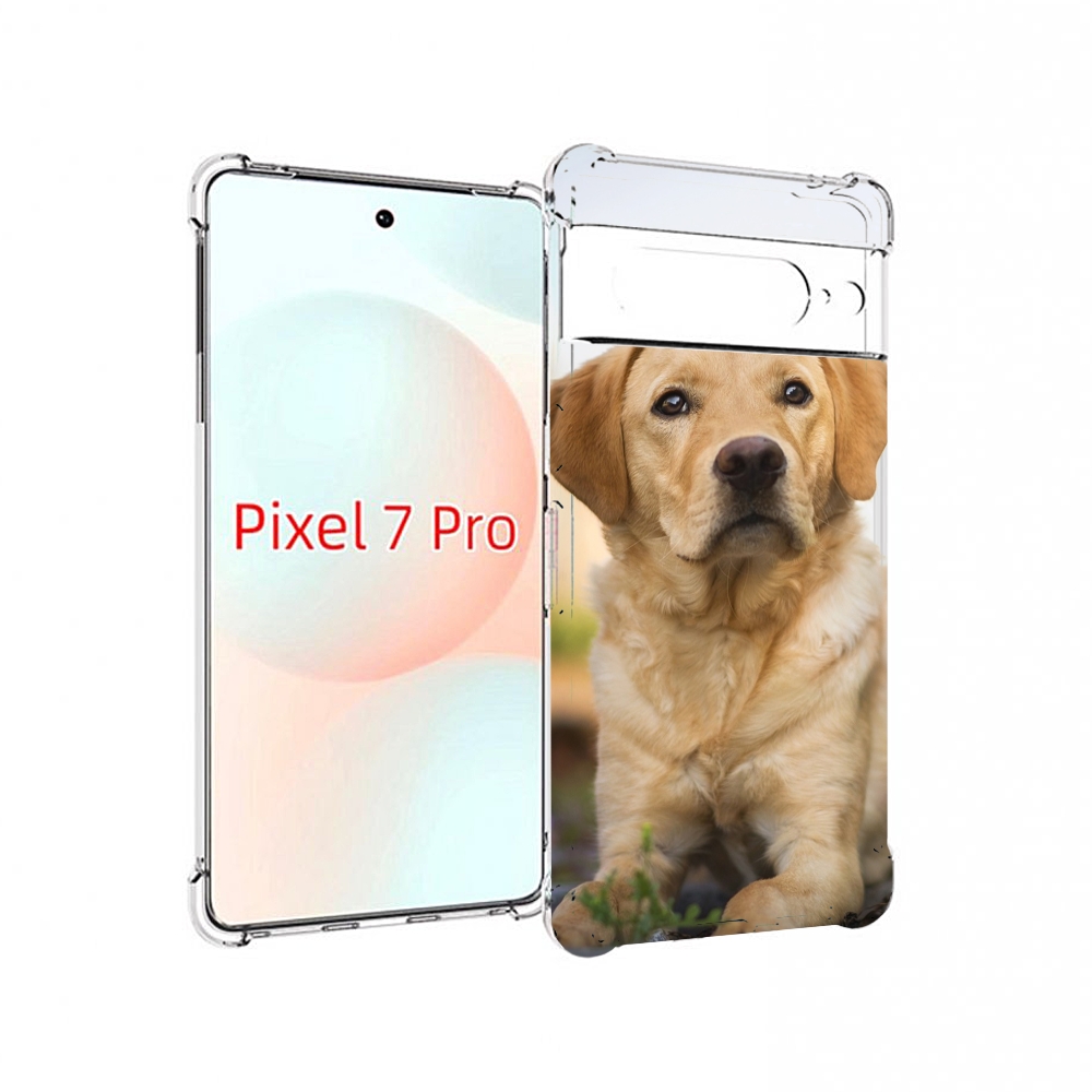 

Чехол Mypads Лабрадор Ретривер Для Google Pixel 7 Pro, Прозрачный, Tocco