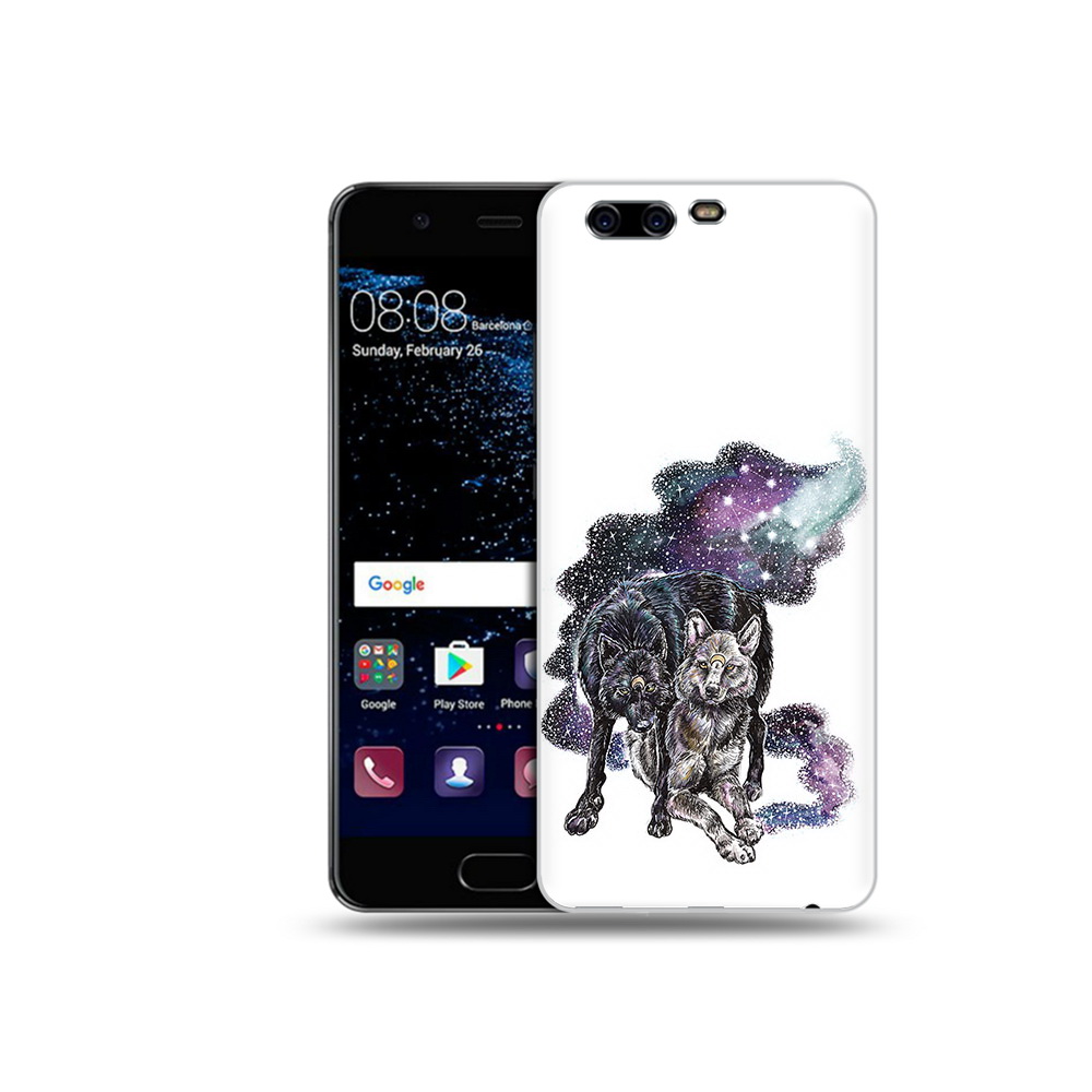 

Чехол MyPads Tocco для Huawei P10 звездные волки (PT60870.50.352), Прозрачный, Tocco