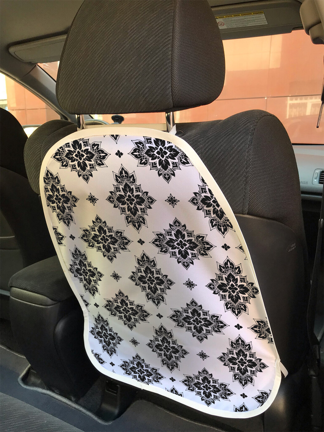 

Накидка на спинку сиденья JoyArty Черный орнамент, 45х62, Черный орнамент