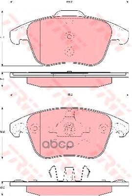 

Колодки дисковые п. citroen c4 picasso 2.0/hdi 06> Gdb1691 =1249 00
