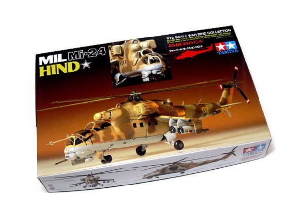

60705 Tamiya 1/72 Советский/российский ударный вертолёт Hind