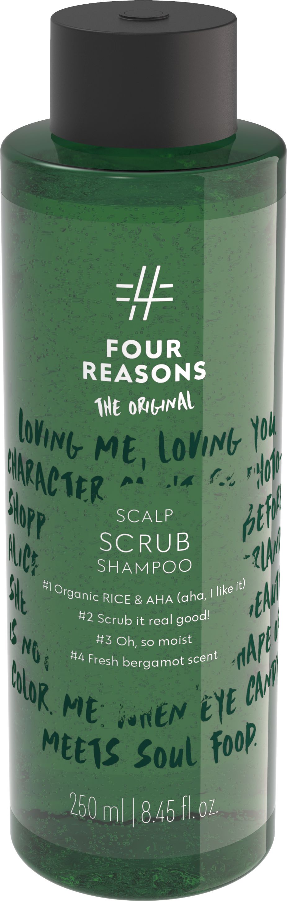 фото Шампунь для волос и кожи головы four reasons original scalp scrub shampoo 250 мл