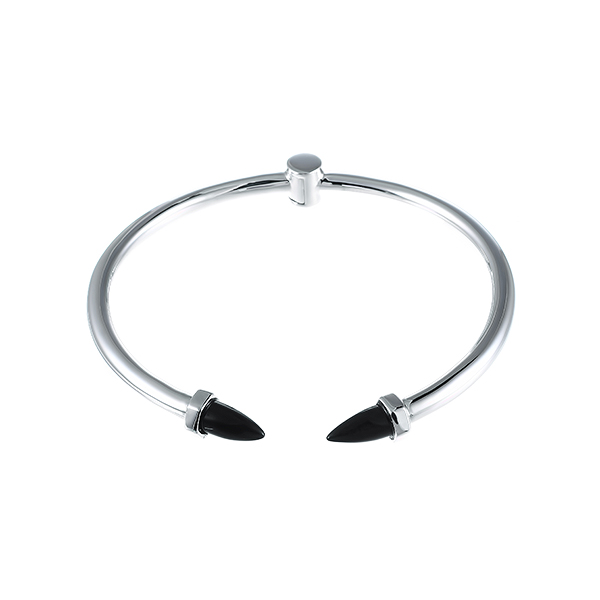 

Браслет из серебра со стеклом р. 18 JV SB-A0217B_BT_001_WG, SB-A0217B_BT_001_WG