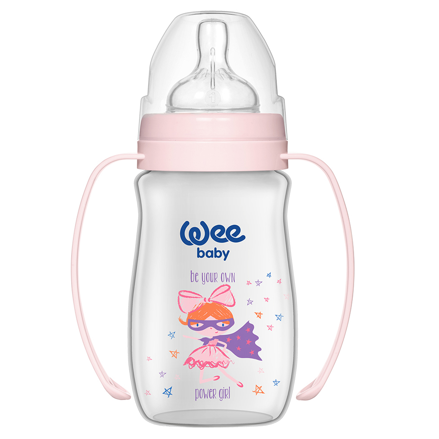 

Бутылочка WeeBaby Plus Classic, с рождения, 250 мл