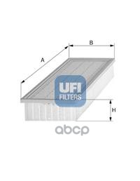 

UFI Фильтр воздушный AUDI, SEAT, SKODA, VW 1.4TSI-2.0TFSI/1.6TDI-2.0TDI 03->