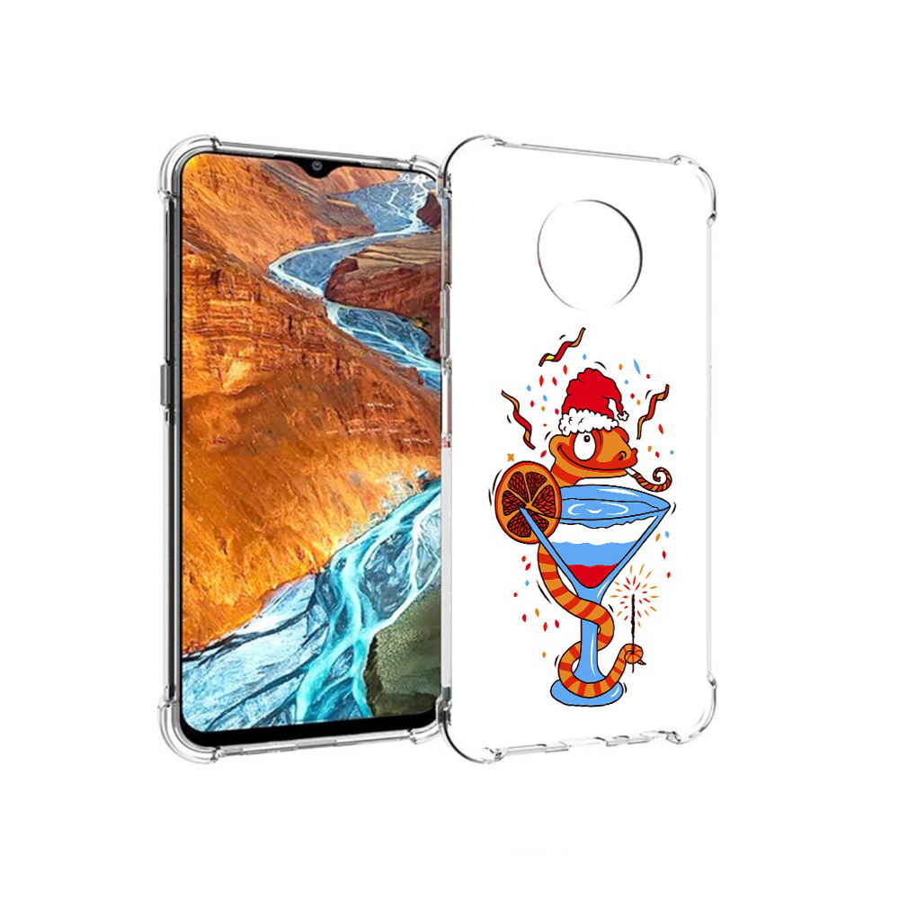 

Чехол MyPads Tocco для Nokia G300 змейка (PT224563.108.364), Прозрачный, Tocco