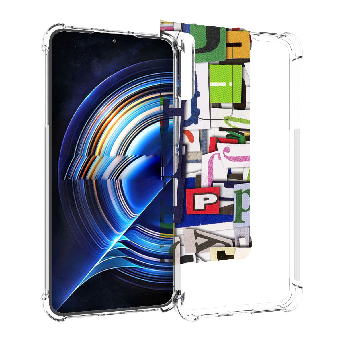 

Чехол MyPads ломанные-буквы для Tecno Camon 19 Neo, Прозрачный, Tocco