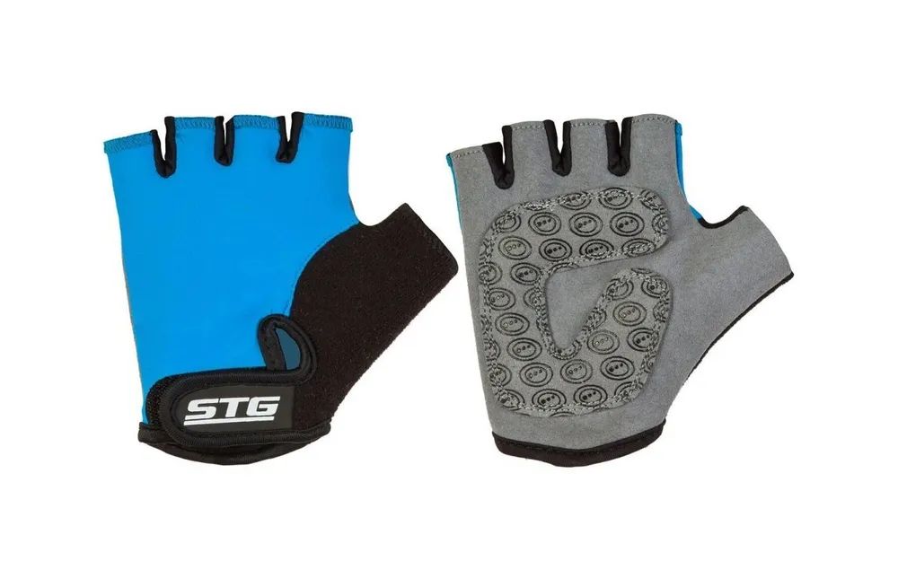 Велосипедные перчатки STG 819 р.S (синий) Х87905-C