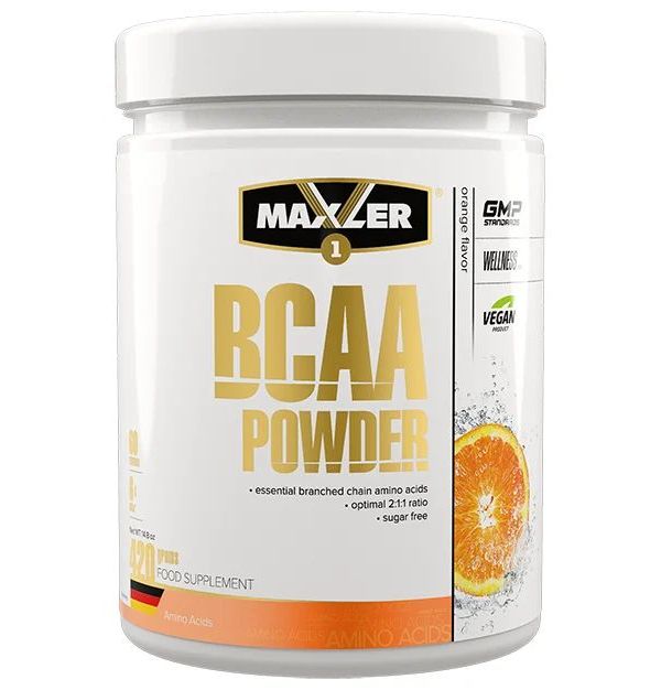 

Maxler BCAA Powder (420 гр.) (Апельсин)