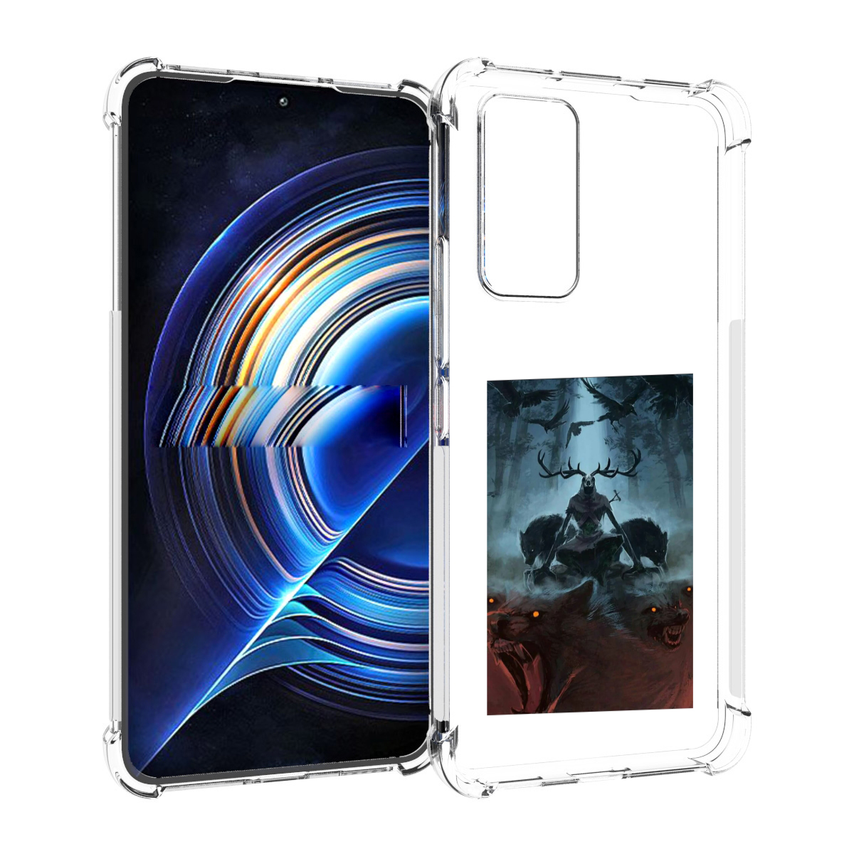 

Чехол MyPads лось демон для Tecno Camon 19 Neo, Прозрачный, Tocco